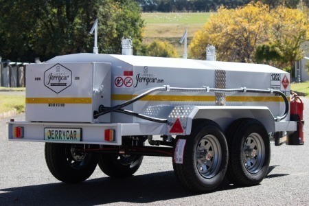 Jerrycar Fuel Trailer 1800L Avgas